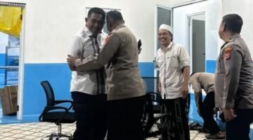 Kapolresta Tangerang Didampingi Kapolsek Kresek Kunjungi Lokasi MBG di Desa Kresek