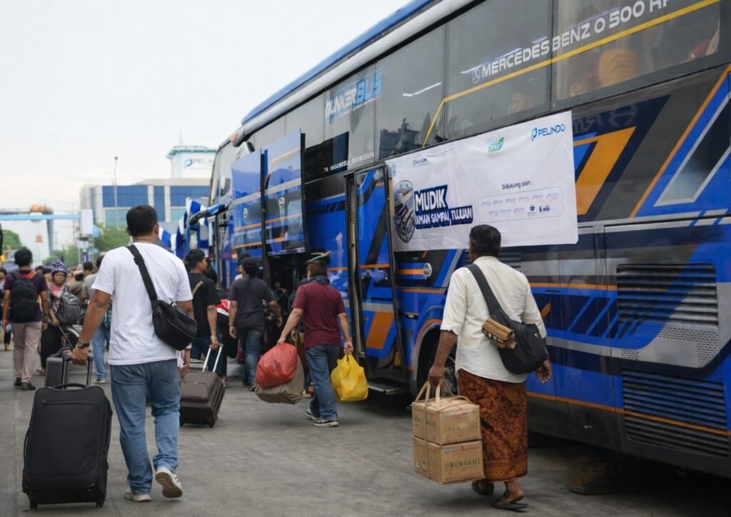 Portal Berita Indonesia dan Dunia Terkini Hari Ini, Update Harian Terbaru, Terlengkap, Tajam, Aktual dan Berimbang. Sediakan Mudik Gratis 2026, Pelindo Sinergi Lokaseva Siap Antarkan Pemudik dengan Aman & Nyaman - Teropong Rakyat