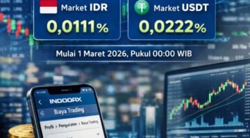 INDODAX Umumkan Penurunan Biaya CFX, Berlaku Mulai 1 Maret 2026