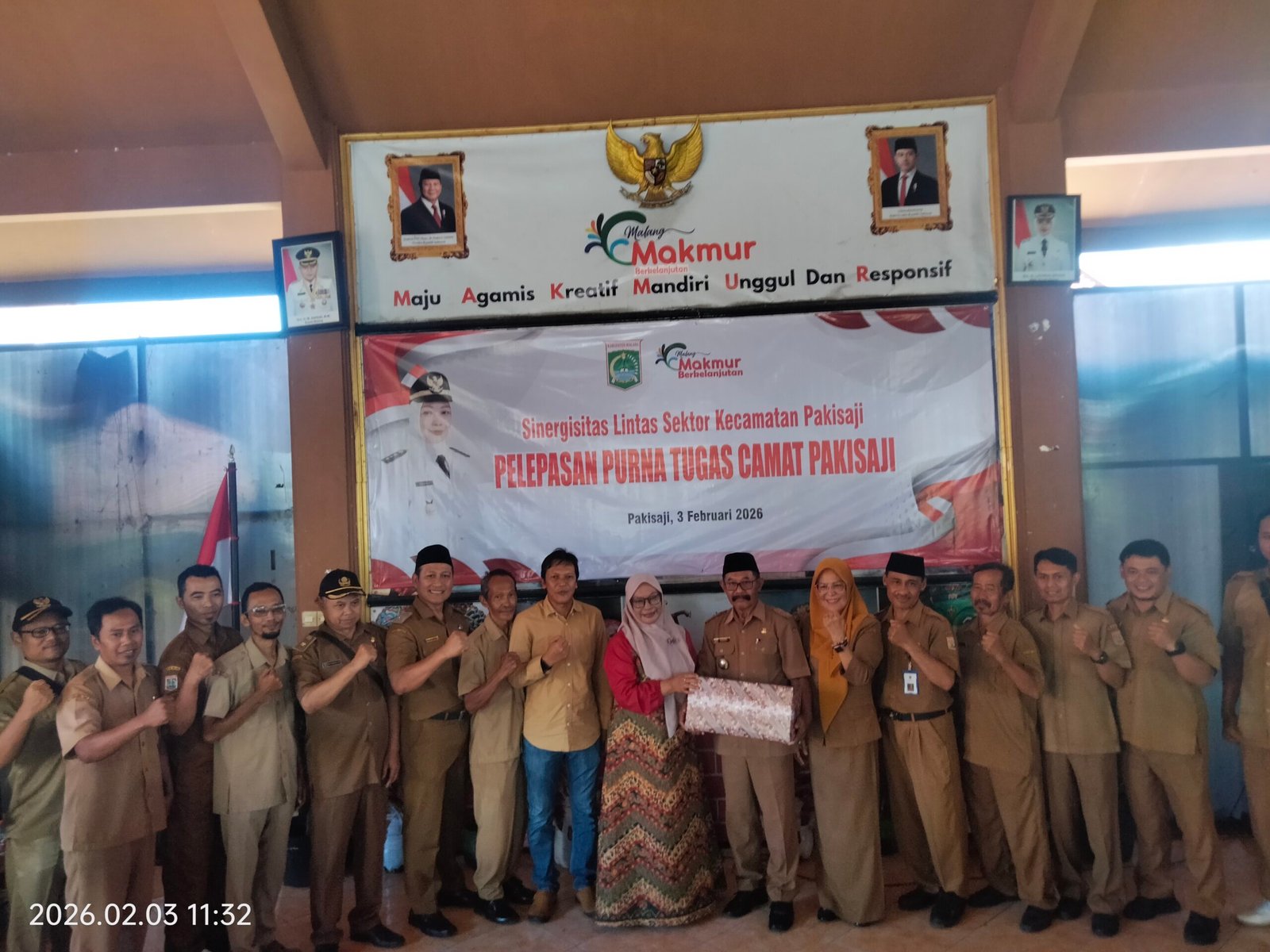 Sinergitas Lintas Sektor Warnai Pelepasan Purna Tugas Camat Pakisaji