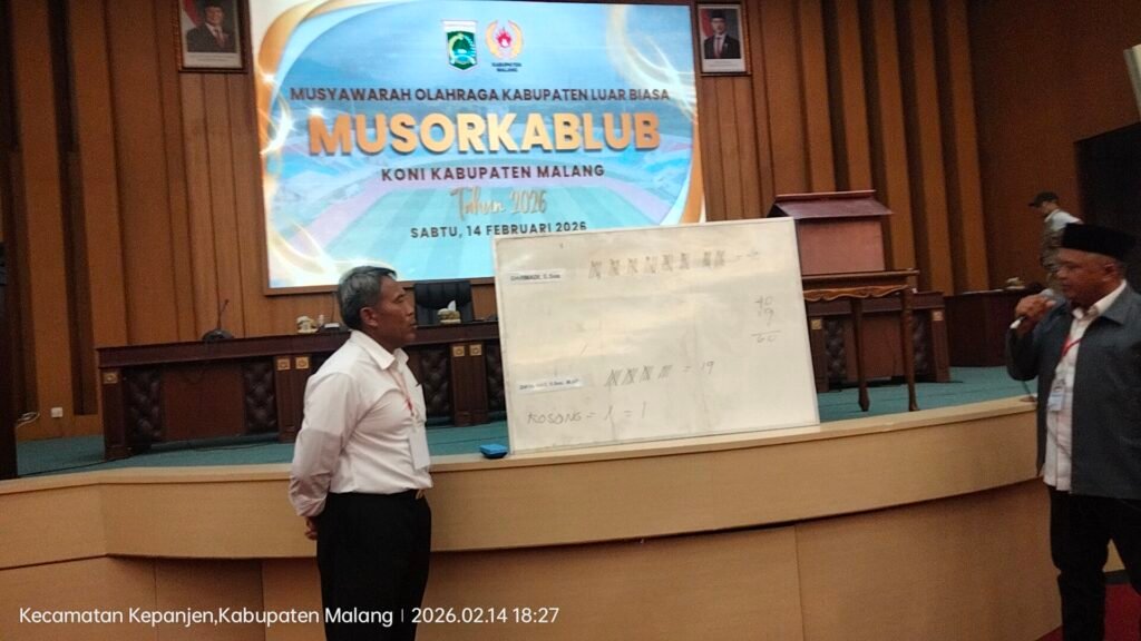 Portal Berita Indonesia dan Dunia Terkini Hari Ini, Update Harian Terbaru, Terlengkap, Tajam, Aktual dan Berimbang. Darmadi Terpilih Jadi Ketua Umum KONI Kabupaten Malang 2026–2028 - Teropong Rakyat