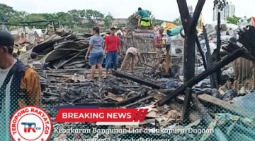 Kebakaran Bangunan Liar di Sukapura, Dugaan Pembiaran Pemda Kembali Disorot