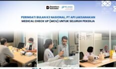 Peringati Bulan K3 Nasional, PT API Laksanakan Medical Check Up (MCU) Untuk Seluruh Pekerja
