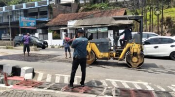 PT Praba Mas Hill Laksanakan Perbaikan Jalan di Segmen Jalan Candi Penataran Raya hingga Pertigaan Jalan Untung Suropati, Semarang