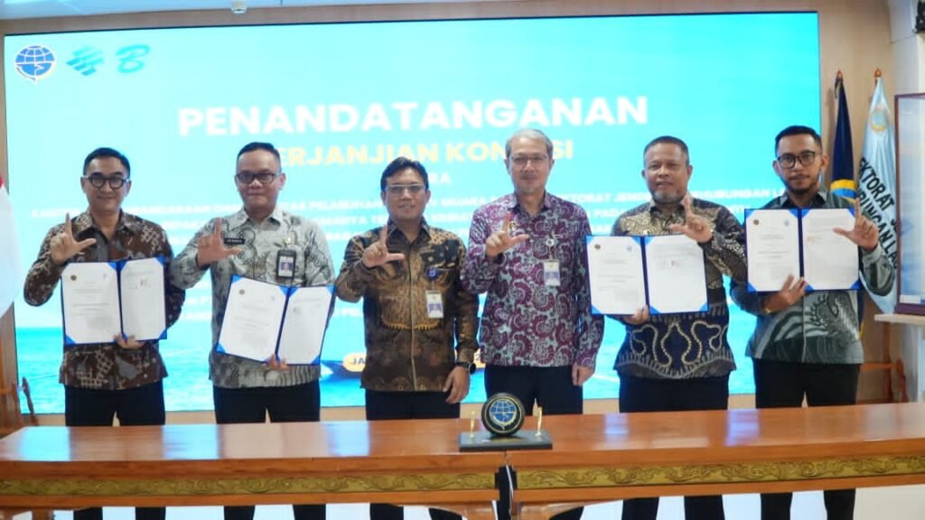 Perkuat Efisiensi Layanan dan Penerimaan Negara, Kemenhub Teken Dua Perjanjian Konsesi Pengusahaan WTDP di Muara Sabak dan Sangatta - Teropong Rakyat