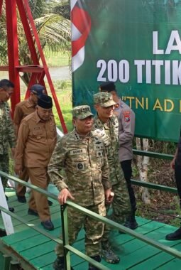 TNI AD Launching 200 Titik Jembatan Garuda, Digelar Secara Virtual di Desa Ternyang Sumberpucung