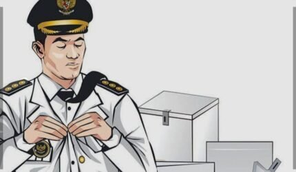 Sidang Perdana Gugatan Wartawan terhadap Kepala Desa Datar Ditunda, Tergugat Tidak Hadir - Teropong Rakyat