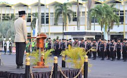 Bupati Jember Pimpin Apel Gelar Pasukan : Pastikan Mudik di Jember Tahun Ini ‘Aman & Berkesan’