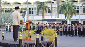 Bupati Jember Pimpin Apel Gelar Pasukan : Pastikan Mudik di Jember Tahun Ini ‘Aman & Berkesan’