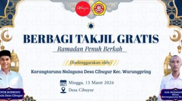Ramadan Berkah, Warga Cibuyur dan Karang Taruna Bagikan 1.000 Takjil