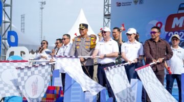 PTP Nonpetikemas Berangkatkan 200 Pemudik ke Purwokerto dalam Program Mudik Gratis Pelindo Group 2026