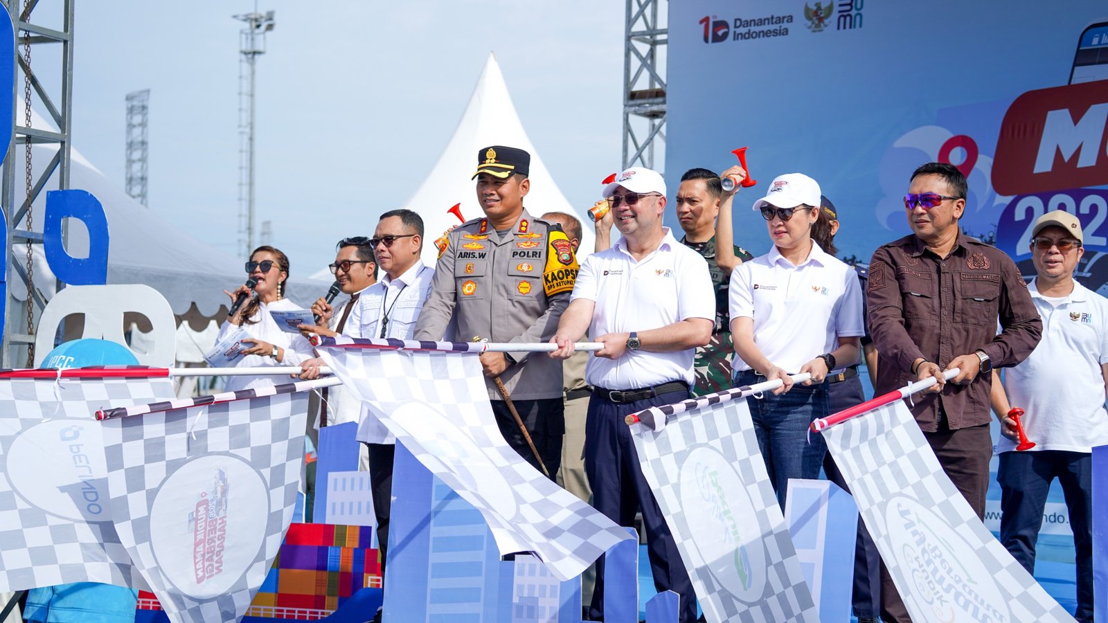 PTP Nonpetikemas Berangkatkan 200 Pemudik ke Purwokerto dalam Program Mudik Gratis Pelindo Group 2026