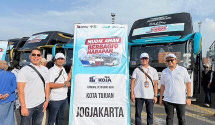 TPK Koja Dukung Program Mudik Bersama Pelindo, Fasilitasi 250 Pemudik Menuju Kampung Halaman - Teropong Rakyat