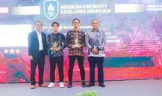 PT Pelindo Sinergi Lokaseva Raih Tiga Penghargaan pada Indonesia Fire Safety Excellence Award 2026