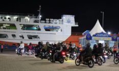 PTP Nonpetikemas Cabang Banten Dukung Arus Mudik Motor dan Truk Sembako ke Sumatera