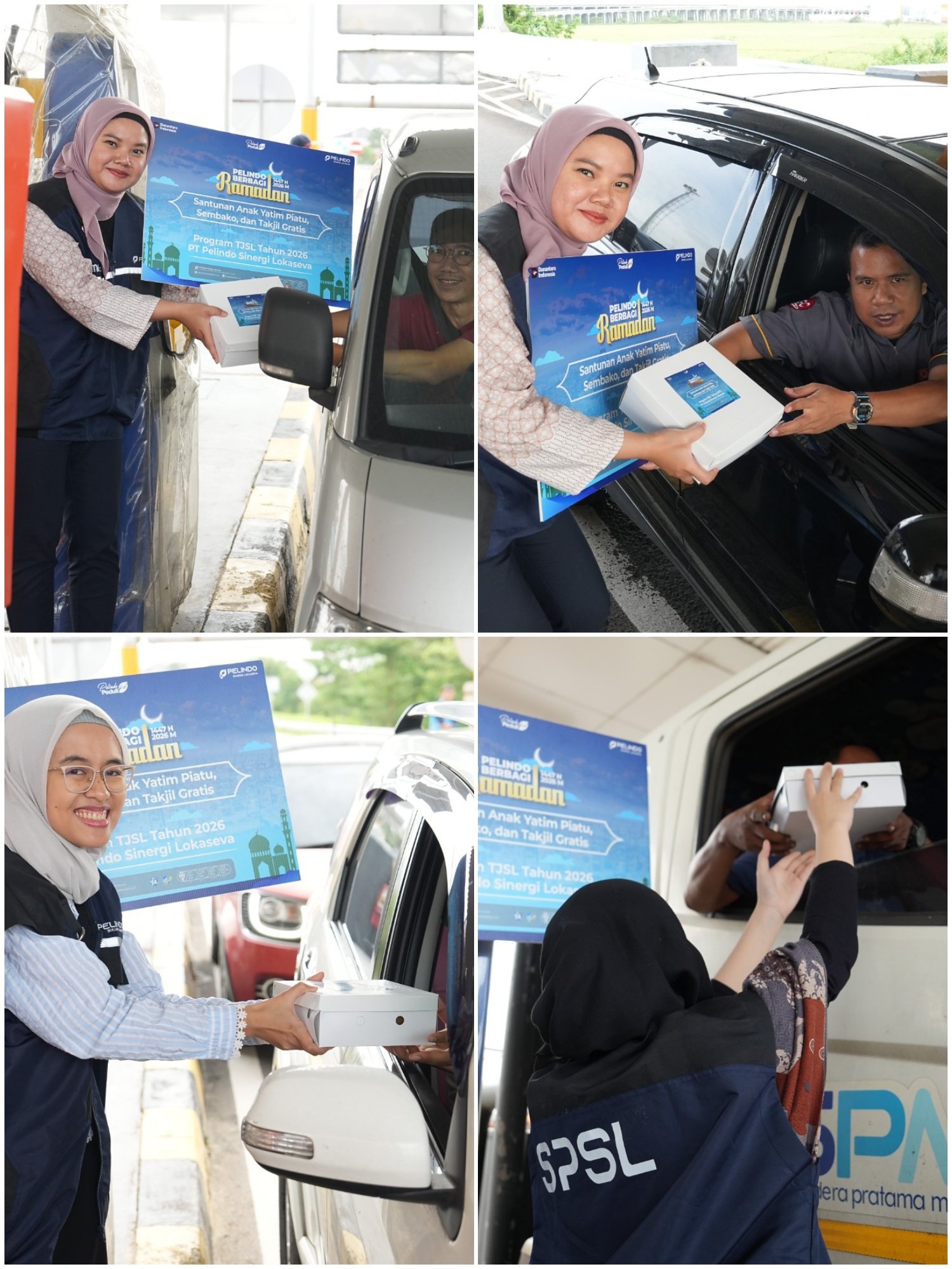 Pelindo Berbagi Ramadhan: SPSL Tawarkan Bantuan Sembako, Santunan, dan Takjil hingga Dukung UMKM Lokal" - Teropong Rakyat