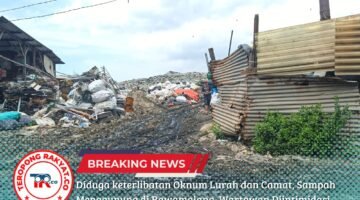 Diduga keterlibatan Oknum Lurah dan Camat, Sampah Menggunung di Rawamalang, Wartawan Diintimidasi Saat Meliput