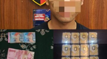 Polres Batu Ringkus Terduga Pelaku Pencurian Belasan Keping Emas di Ngantang