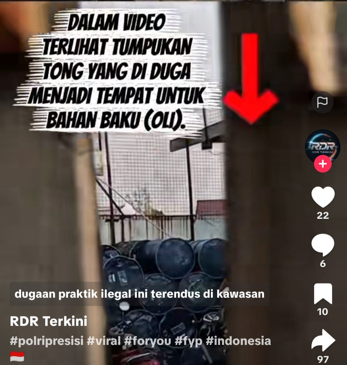 Terungkap! Dua Gudang Oli di Cipondoh Kembali Beroperasi Usai Tutup Sementara