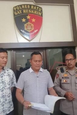 Satreskrim Polres Batu Klarifikasi Transaksional Kasus Judol, AKP Joko: Tetap Diproses dan Wajib Lapor, Terduga Pelaku AR: Tidak ada Uang Damai