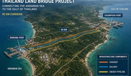Thailand Genjot Proyek “Land Bridge” Rp 532 Triliun, Siap Jadi Pesaing Selat Malaka - Teropong Rakyat