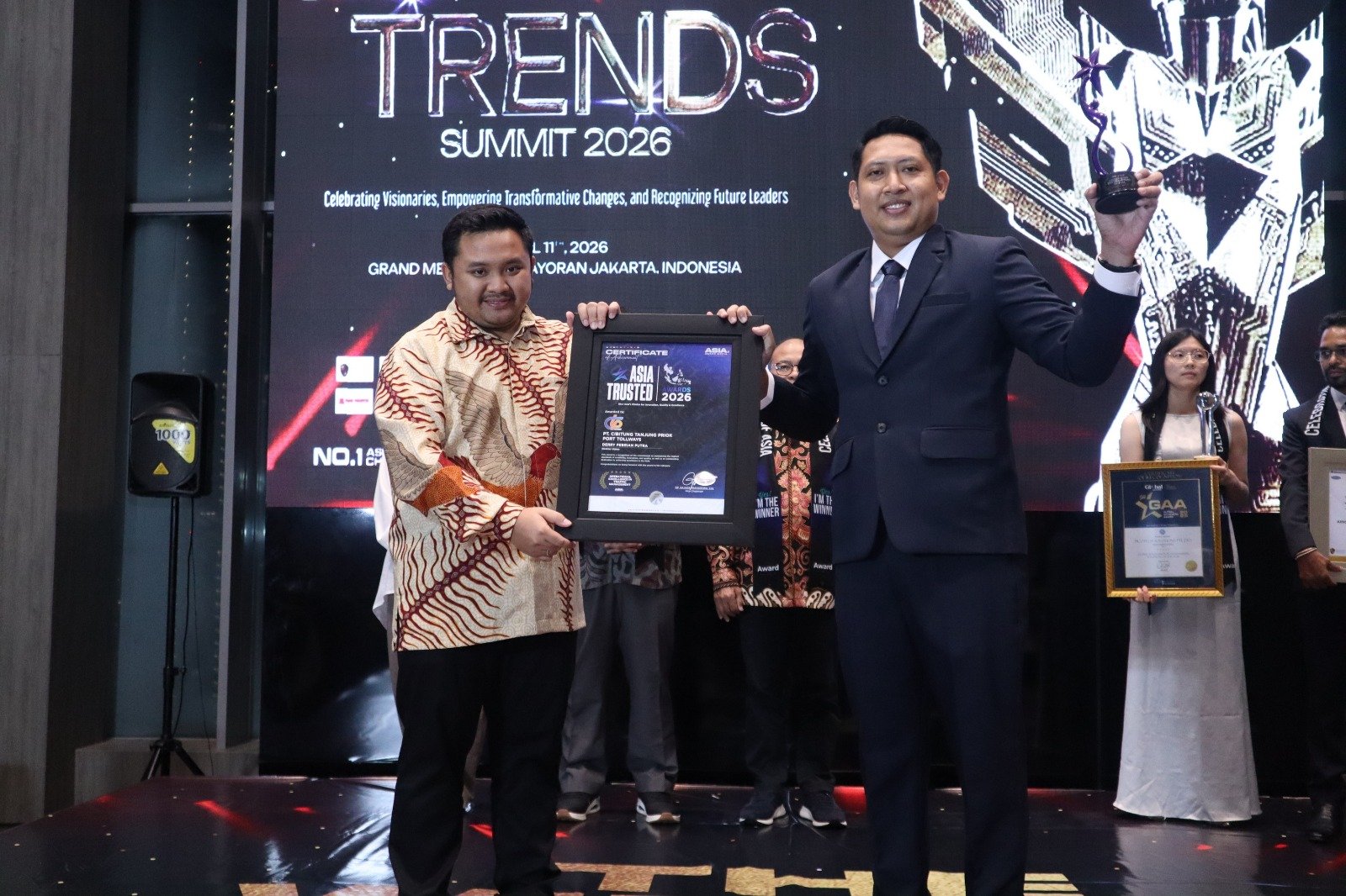 Operational Excellence Bawa CTP Tollways Raih Pengakuan Bergengsi Asia