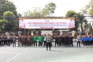 Senkom Mitra Polri Tampil Solid di Apel Sabuk Kamtibmas Polres Malang, Siap Jaga Kondusivitas Wilayah - Teropong Rakyat