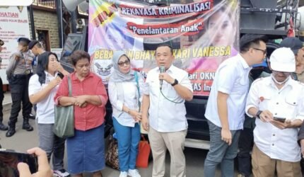 Aksi Solidaritas untuk Vanessa Digelar di Mabes Polri, Desak Penangguhan Penahanan dan Gelar Perkara Khusus - Teropong Rakyat
