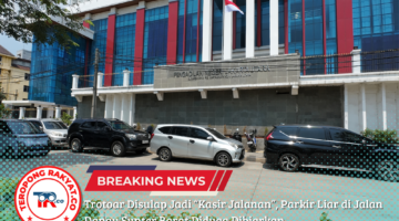 Trotoar Disulap Jadi “Kasir Jalanan”, Parkir Liar di Jalan Danau Sunter Barat Diduga Dibiarkan