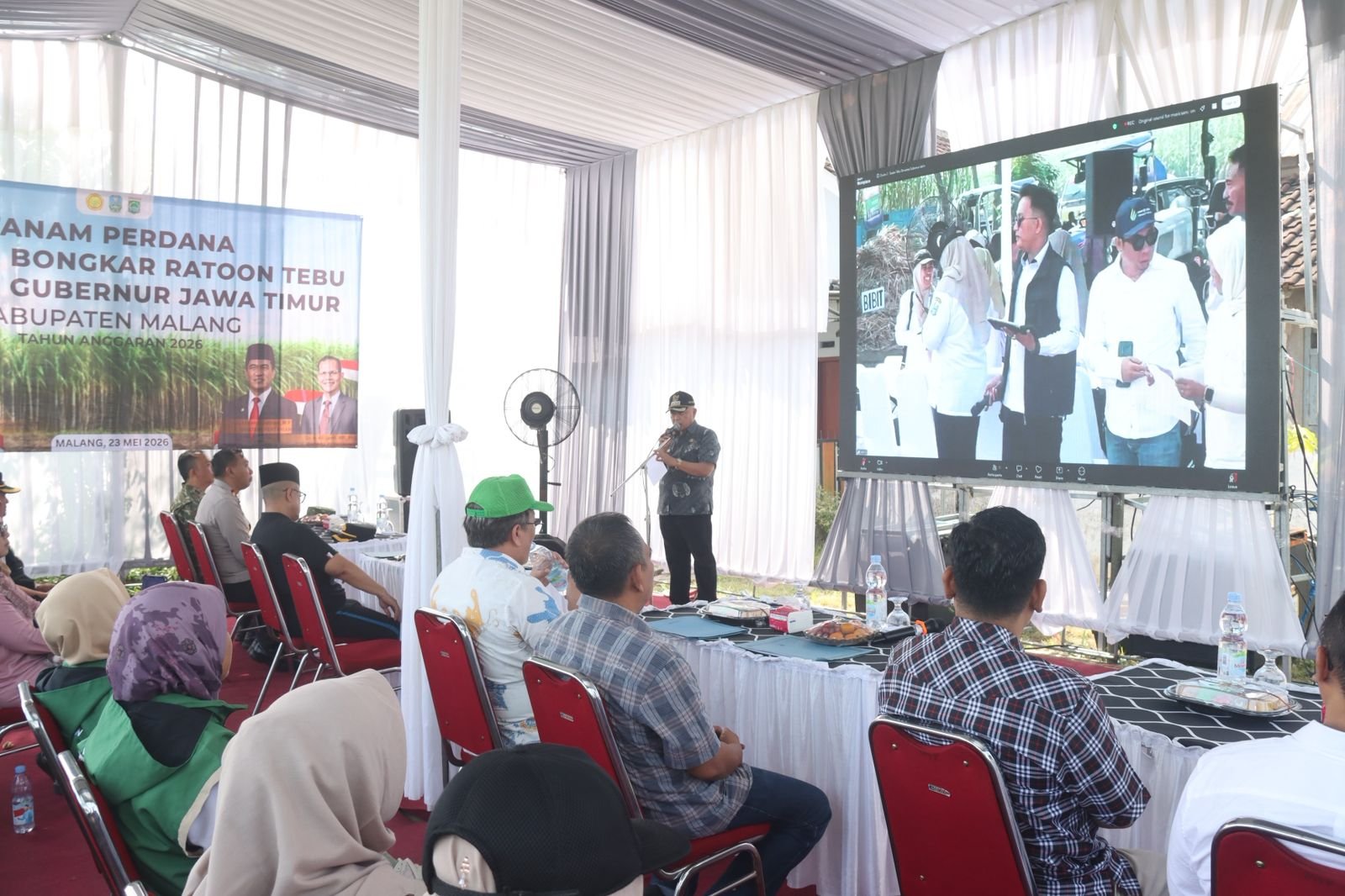 Bupati Malang Tanam Tebu Perdana, Dukung Swasembada Gula Nasional