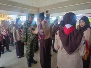 Babinsa Tirtoyudo Hadiri Pelantikan Mabiran dan Kwarran, Perkuat Kepemimpinan Pramuka 2026–2029 - Teropong Rakyat