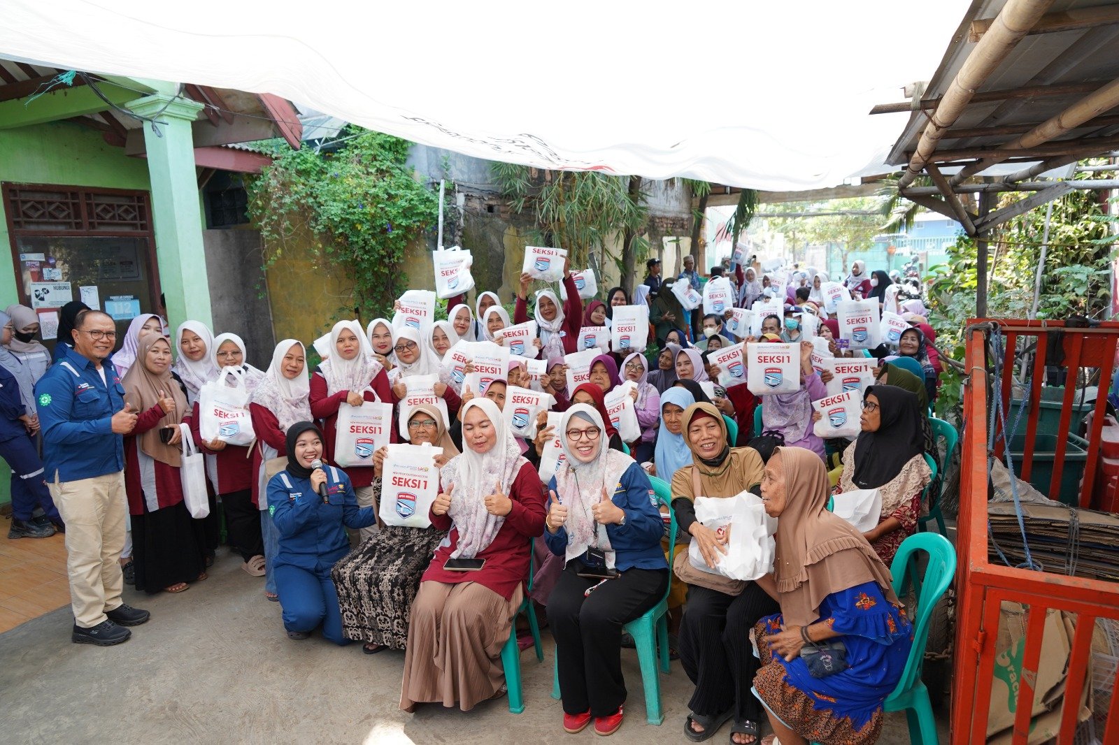 Hutama-Abipraya KSO dan PT Pelindo Gelar Program TJSL untuk Kader PKK dan Lansia di RW 04 Marunda - Teropong Rakyat