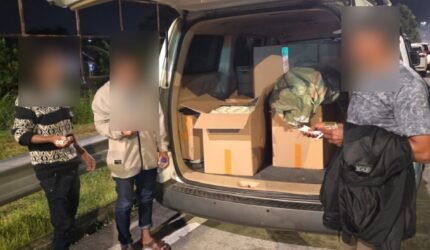 Hot Pursuit di Tol Pandaan-Malang, Bea Cukai Gagalkan Peredaran 281 Ribu Batang Rokok Ilegal - Teropong Rakyat