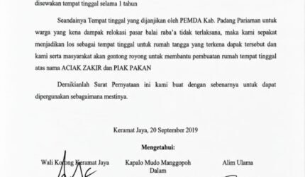 Korban Janji Manis, Warga Balai Raba’a Manggopoh Palak Gadang Ulakan Pariaman Meminta Keadilan - Teropong Rakyat