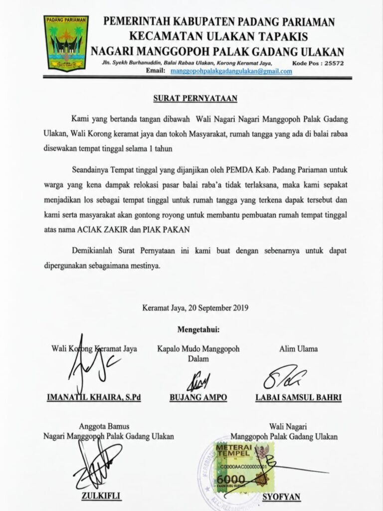 Portal Berita Indonesia dan Dunia Terkini Hari Ini, Update Harian Terbaru, Terlengkap, Tajam, Aktual dan Berimbang. Korban Janji Manis, Warga Balai Raba’a Manggopoh Palak Gadang Ulakan Pariaman Meminta Keadilan - Teropong Rakyat