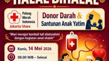 Halal Bihalal IKALIGA: Pererat Silaturahmi Lewat Donor Darah dan Santunan Anak Yatim