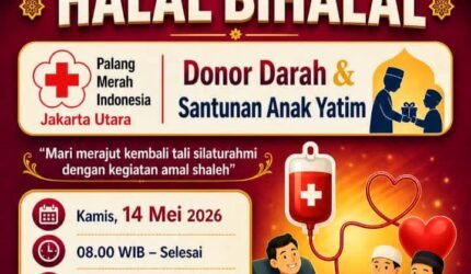 Halal Bihalal IKALIGA: Pererat Silaturahmi Lewat Donor Darah dan Santunan Anak Yatim - Teropong Rakyat