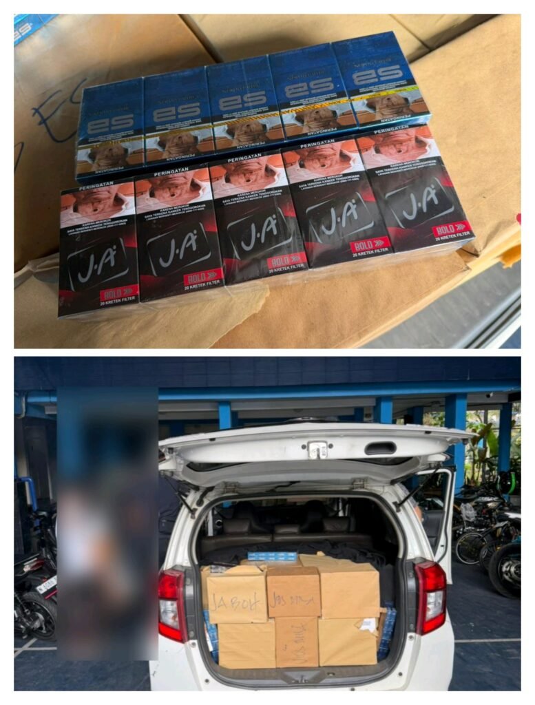 Portal Berita Indonesia dan Dunia Terkini Hari Ini, Update Harian Terbaru, Terlengkap, Tajam, Aktual dan Berimbang. Mobil Pembawa Rokok Ilegal Sempat Kabur, Bea Cukai Malang Amankan 84 Ribu Batang Tanpa Pita Cukai - Teropong Rakyat