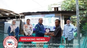 Hutama-Abipraya KSO dan PT Pelindo Gelar Program TJSL untuk Kader PKK dan Lansia di RW 04 Marunda