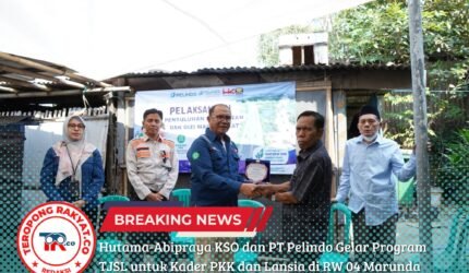 Hutama-Abipraya KSO dan PT Pelindo Gelar Program TJSL untuk Kader PKK dan Lansia di RW 04 Marunda - Teropong Rakyat