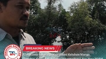 PT Hutama-Abipraya Klarifikasi Keluhan Warga Cilincing, Sebut Kali Sedang Dinormalisasi dan Pipa PDAM Dalam Perbaikan