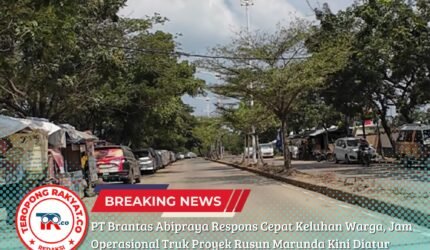 PT Brantas Abipraya Respons Cepat Keluhan Warga, Jam Operasional Truk Proyek Rusun Marunda Kini Diatur - Teropong Rakyat