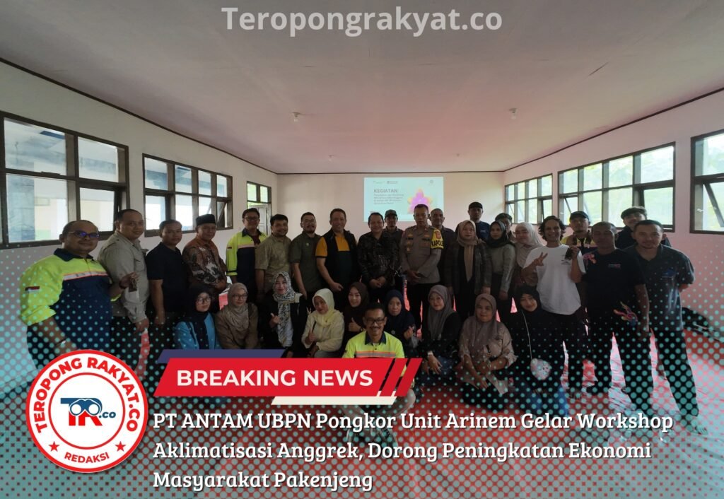 Portal Berita Indonesia dan Dunia Terkini Hari Ini, Update Harian Terbaru, Terlengkap, Tajam, Aktual dan Berimbang. PT ANTAM Unit Geomin Gelar Workshop Aklimatisasi Anggrek, Dorong Peningkatan Ekonomi Masyarakat Pakenjeng - Teropong Rakyat