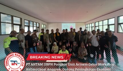 PT ANTAM Unit Geomin Gelar Workshop Aklimatisasi Anggrek, Dorong Peningkatan Ekonomi Masyarakat Pakenjeng - Teropong Rakyat