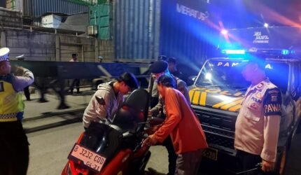 Polres Pelabuhan Tanjung Priok Gelar Patroli Cipta Kondisi, Situasi Kamtibmas Tetap Kondusif - Teropong Rakyat