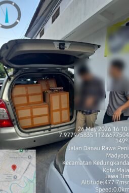 Kejar-kejaran di Madyopuro, Bea Cukai Malang Gagalkan Pengiriman 107 Ribu Batang Rokok Ilegal ke Luar Daerah