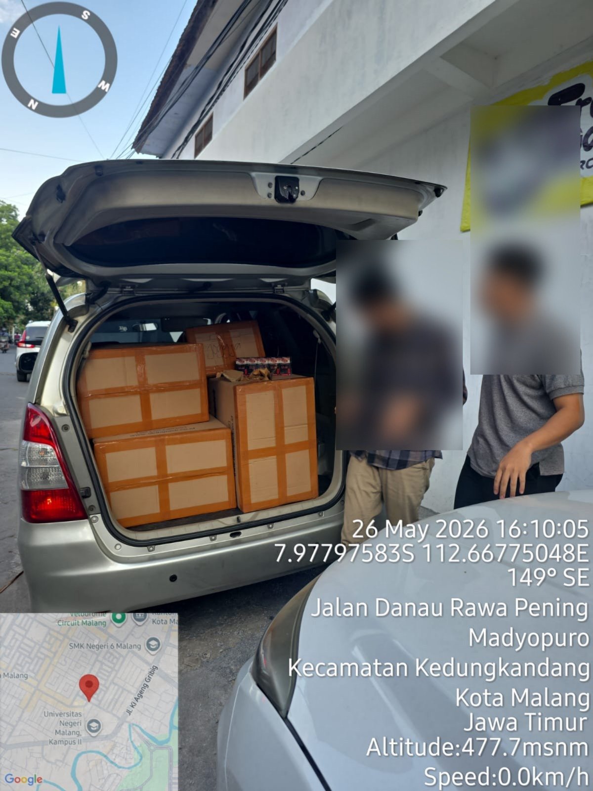 Kejar-kejaran di Madyopuro, Bea Cukai Malang Gagalkan Pengiriman 107 Ribu Batang Rokok Ilegal ke Luar Daerah