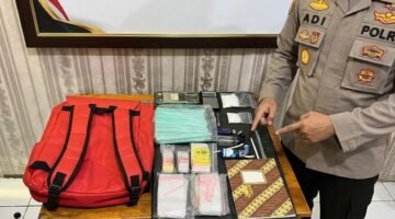 Polres Malang Tangkap Pengedar Sabu di Dampit, Sita 44,6 Gram Narkotika Siap Edar