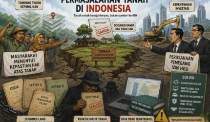 Permasalahan Tanah di Indonesia, Konflik yang Tak Kunjung Usai - Teropong Rakyat