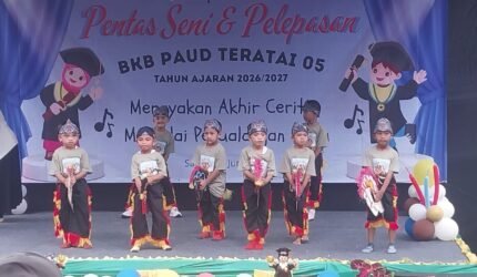 Menggemaskan! Anak-Anak BKB PAUD Teratai 05 Sunter Agung Tampil Memukau dalam Pentas Seni dan Pelepasan Siswa 2026 - Teropong Rakyat